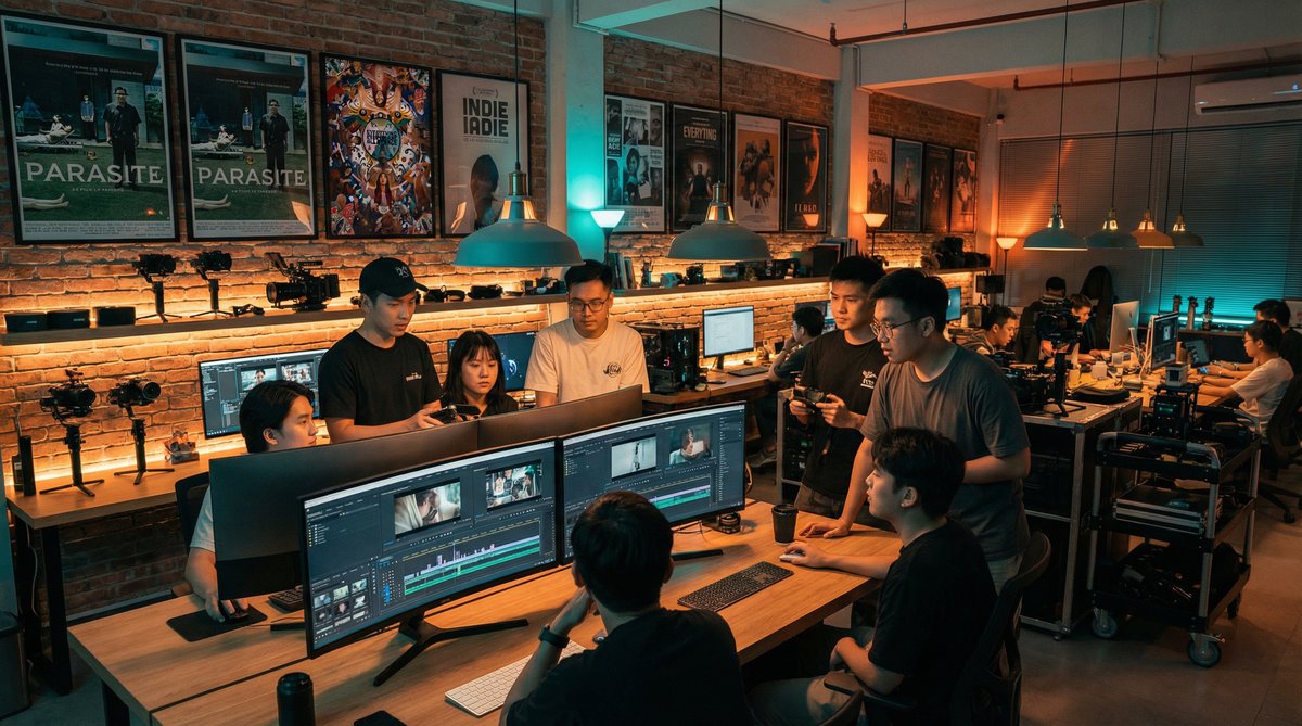 ehviewer影视传媒公司办公环境